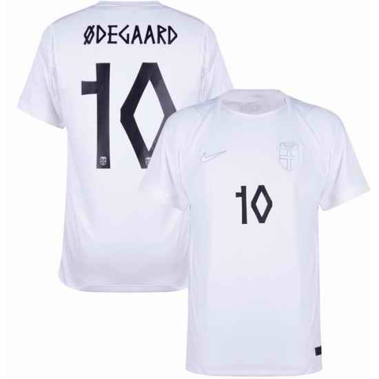 Nike Norway 3rd Martin ?degaard 10 Jersey 2026-2027 Away White